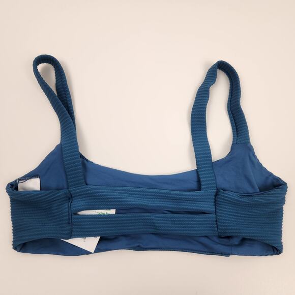 L*Space Jess Bikini Top in Oceanside Blue Size Small NWT - Picture 4 of 6